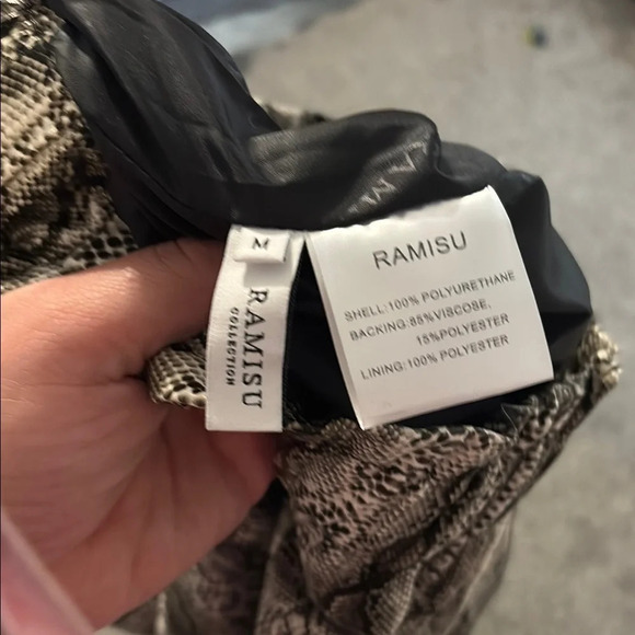 Snake Print Women's Shorts - Picture 3 of 3